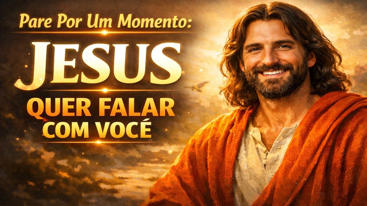 MENSAGEM DE JESUS CHEIA DE CUIDADOS