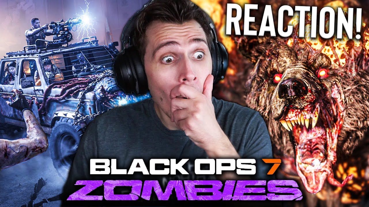 Официальный игровой трейлер Black Ops 7 Zombies РЕАКЦИЯ И РАЗБОР!!
