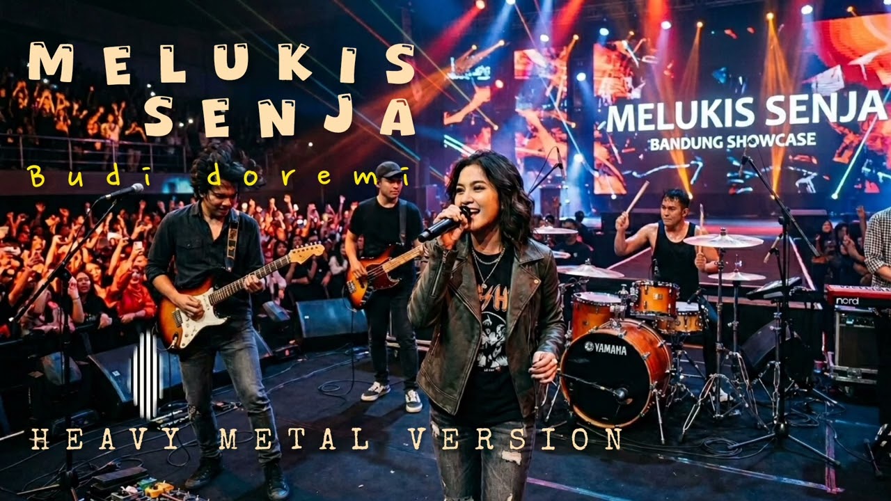 MELUKIS SENJA - BUDI DOREMI - HEAVY METAL  VERSION - BY LIRAVA