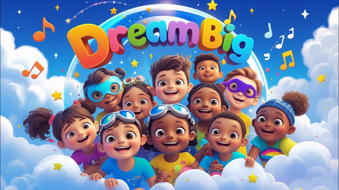 Dream Big - Motivational Song for Kids | Believe in Yourself