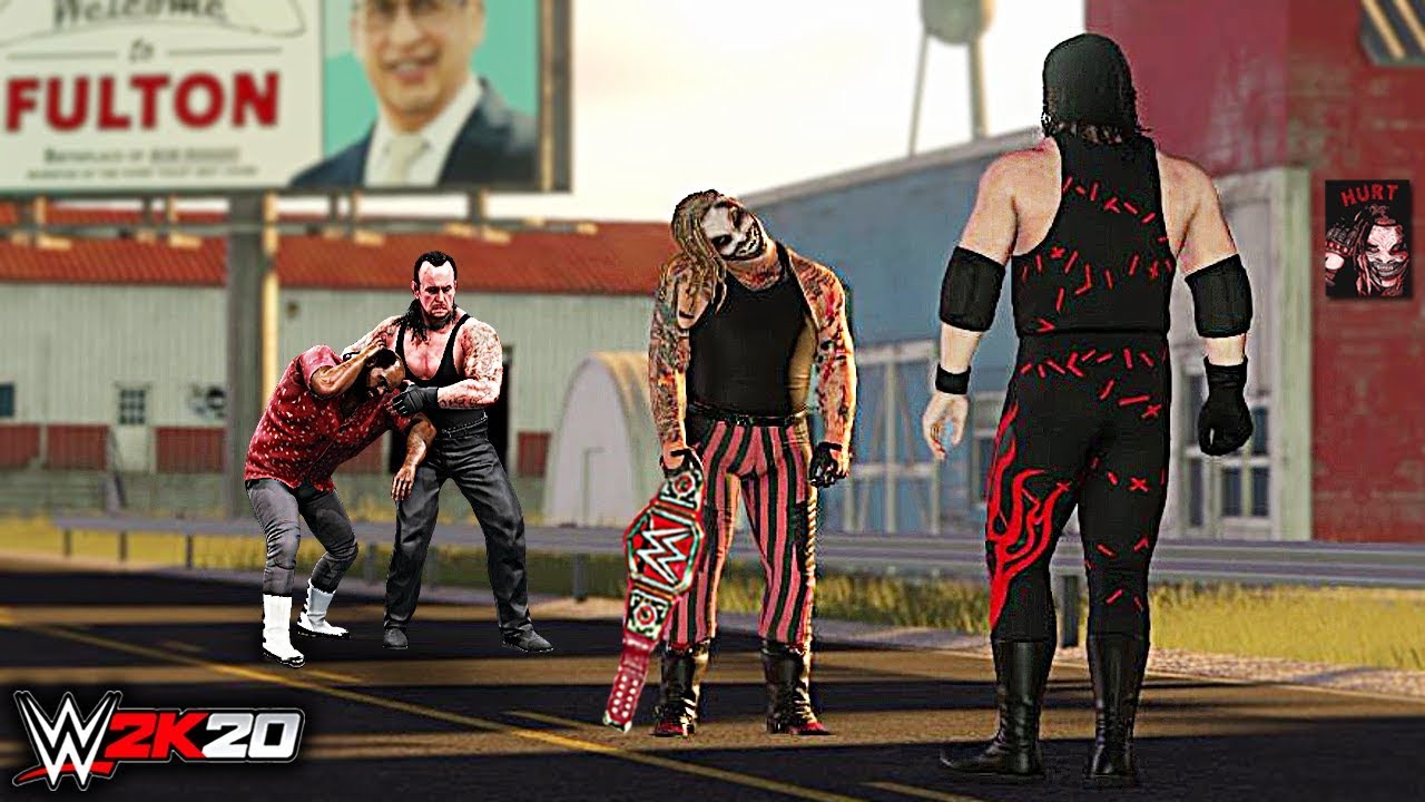WWE 2K20 Custom Story - Kane Kidnaps The Fiend Bray Wyatt Father!