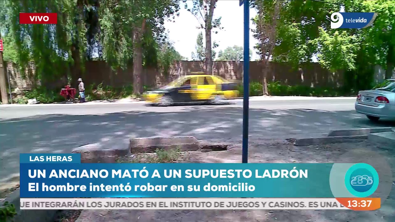 Las Heras: abuelo mató a un hombre que habría querido robar en su casa