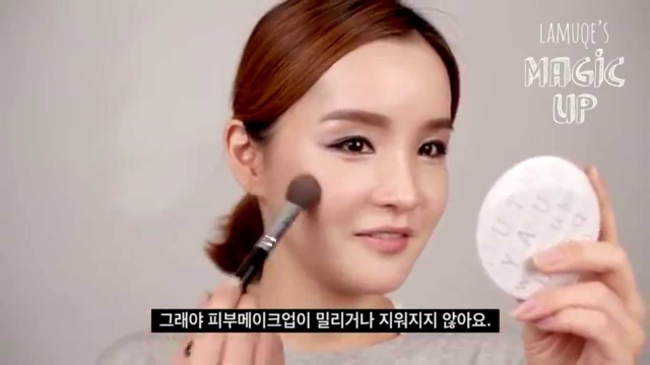 평상시에 할 수 있는 버건디 메이크업 Lamuqe's Magic Up Tutorial Burgundy Make Up