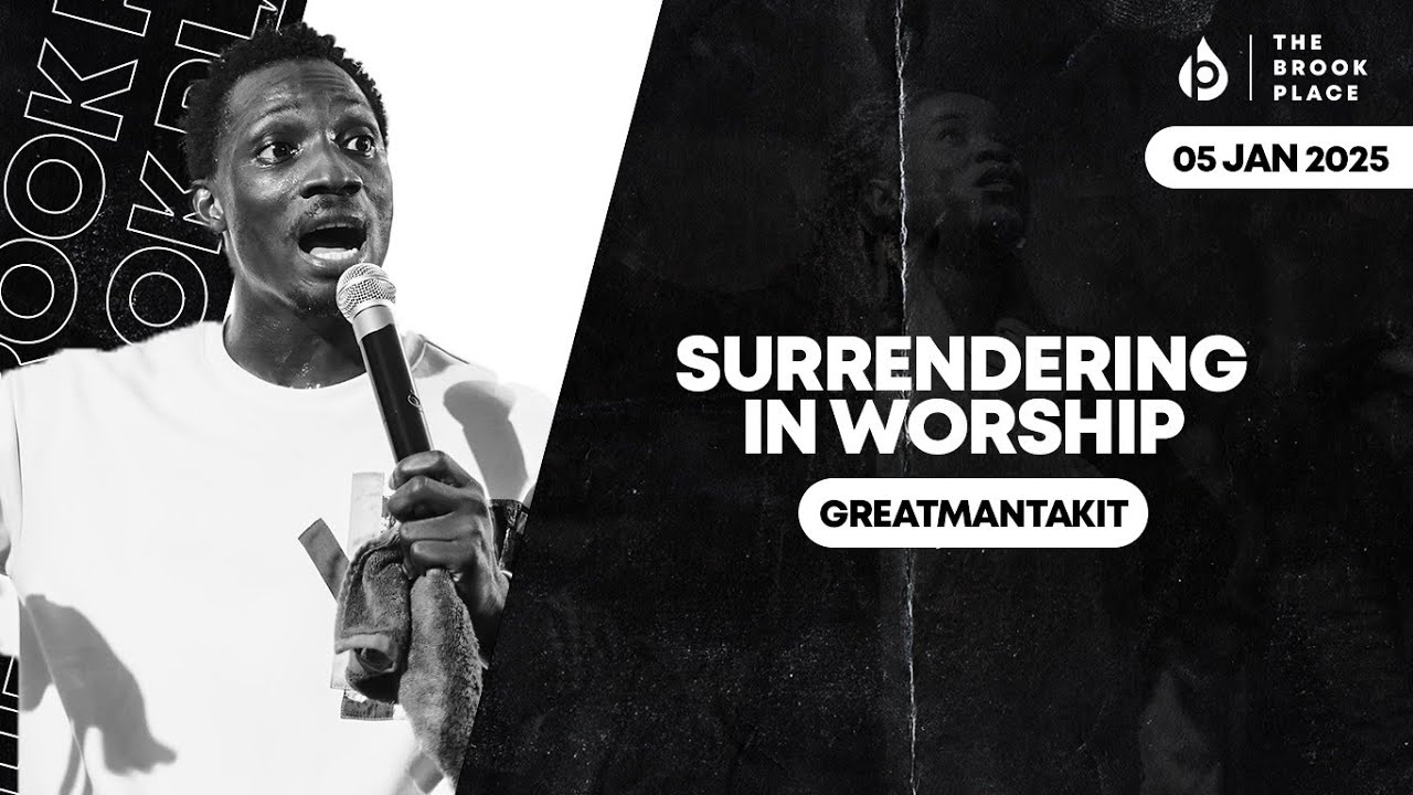 SURRENDERING IN WORSHIP: GREATMAN TAKIT MINISTERING AT THE BROOK PLACE
