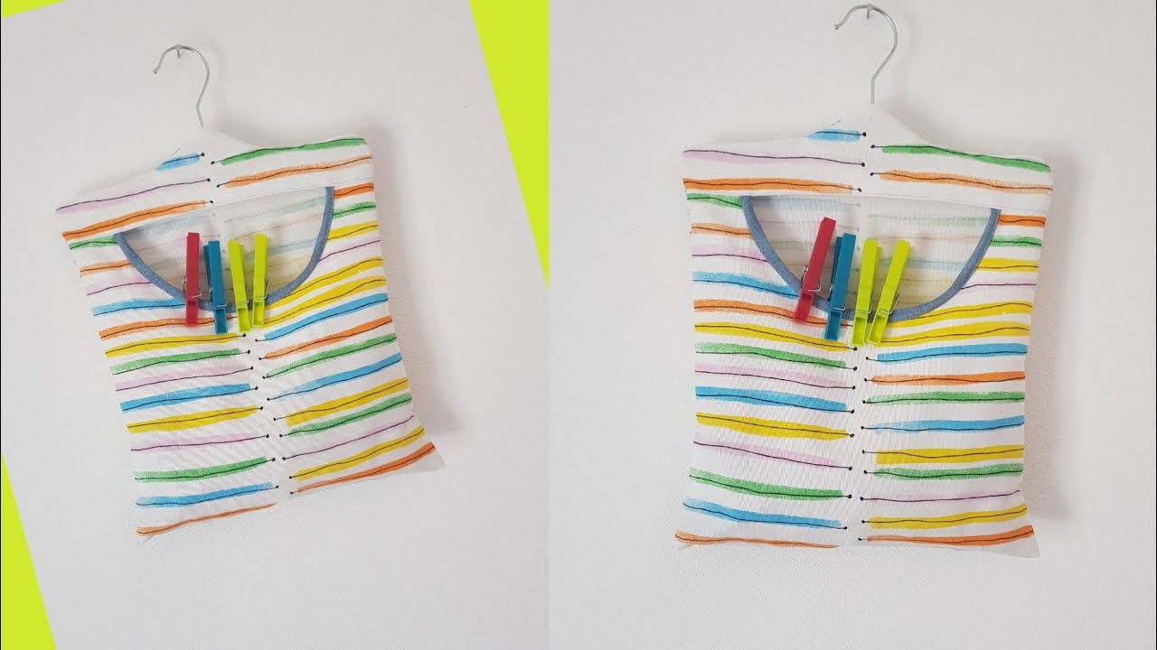 super easy to make peg bag /laundry bag at home home warming gift idea& sell it on etsy//eco frindly