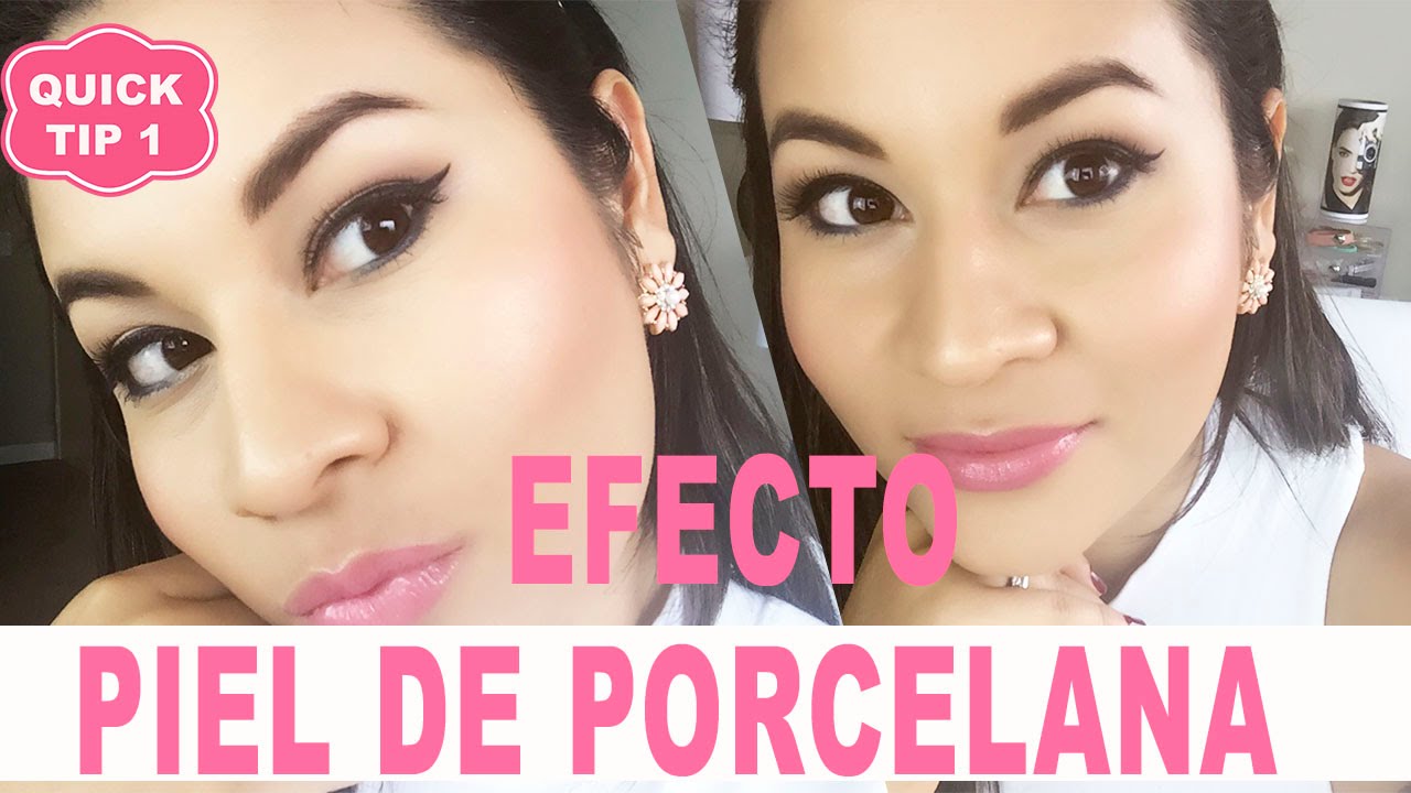 El MEJOR TRUCO PARA UN EFECTO DE PIEL DE PORCELANA -