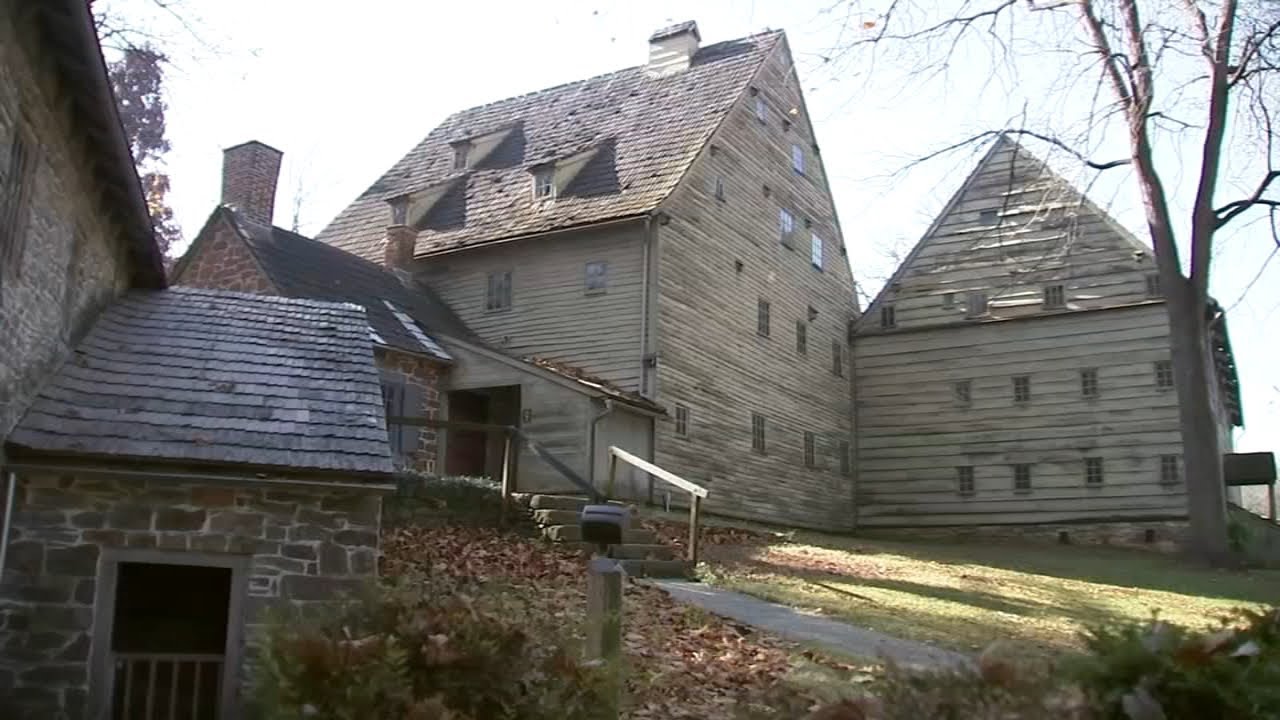 Historic Ephrata Cloister in Lancaster County, Pennsylvania preserves memory of William Penn