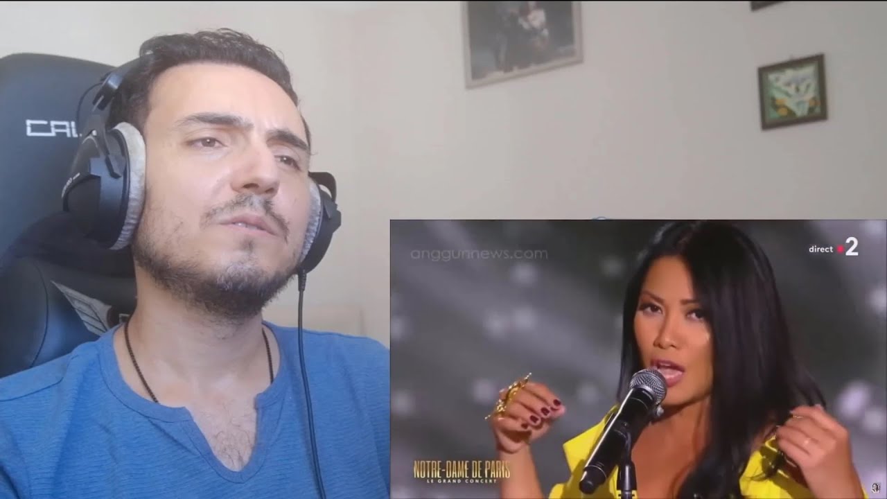 Anggun performing Vivre from Notre Dame de Paris (musical) Reaction