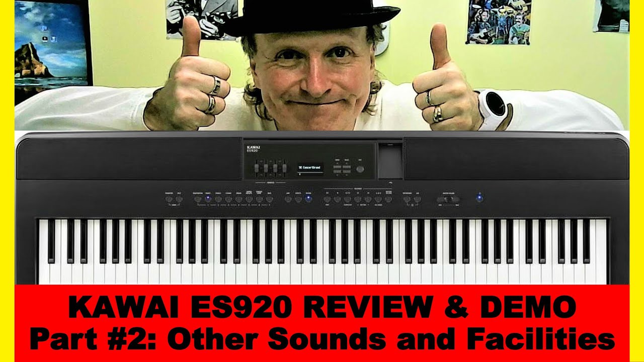 Kawai ES920 Part #2: Other Sounds and Facilities Demo Review
