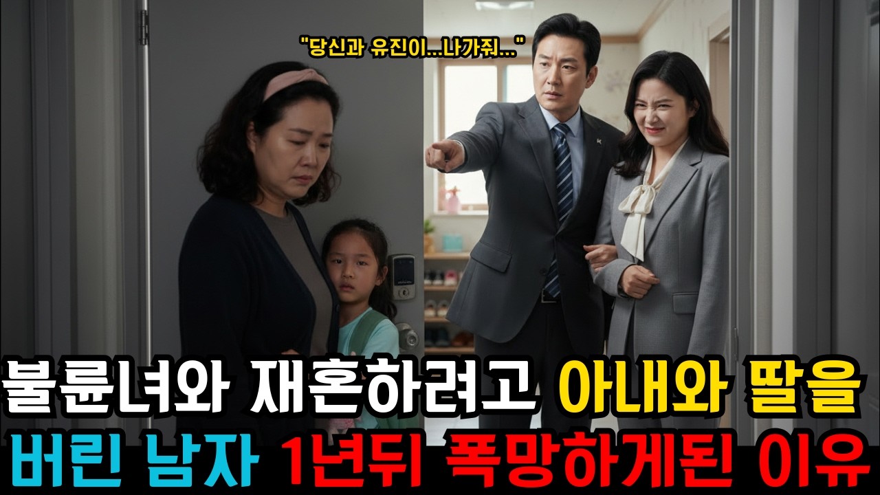 젊은 여자와 재혼하려고 가족을 버린 남자, 1년뒤 폭망하게된 이유 | 감동사연 | 사연 라디오 | 오디오 드라마]
