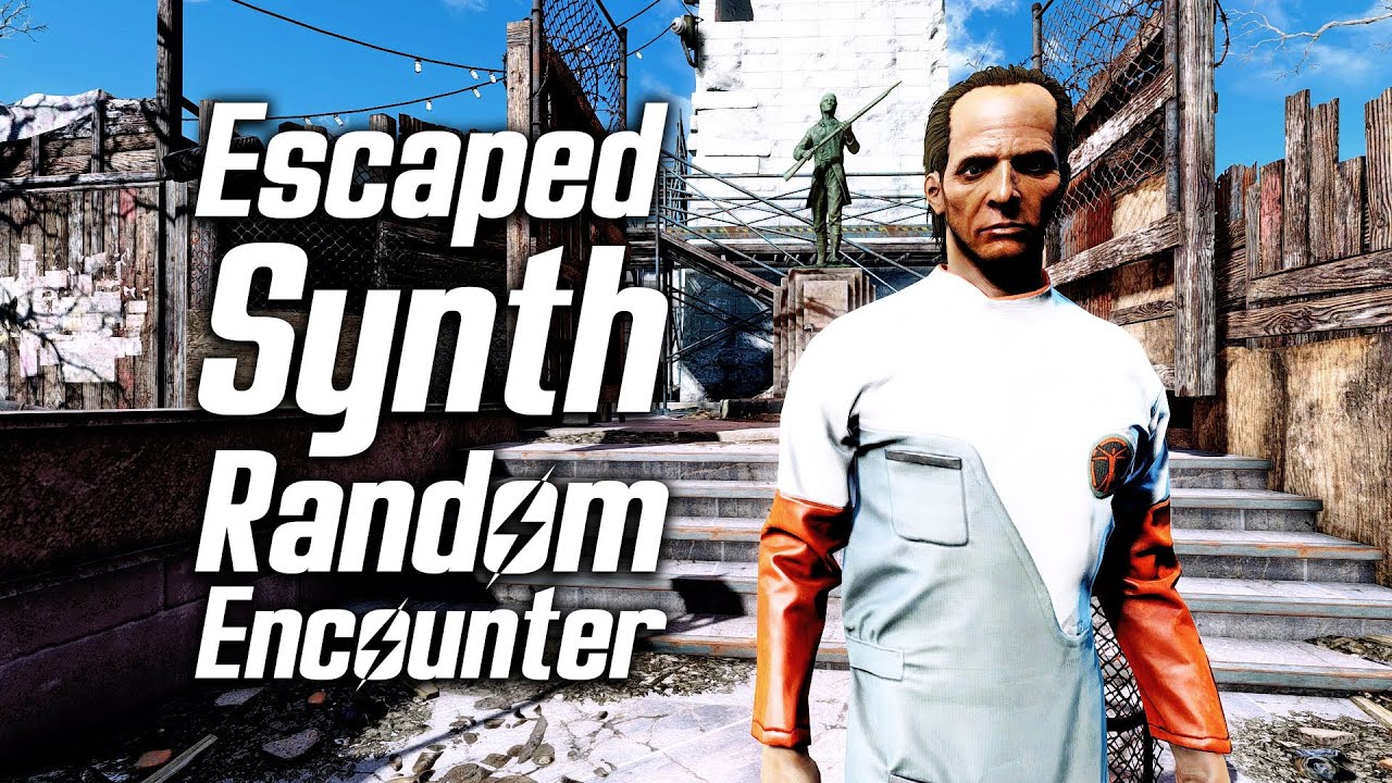 Fallout 4 — Случайная встреча с сбежавшим синтом — Все варианты диалога
