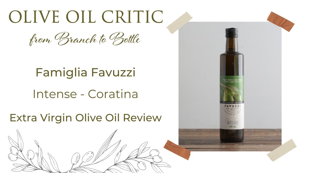Famiglia Favuzzi Intense - Coratina - Olive Oil Review