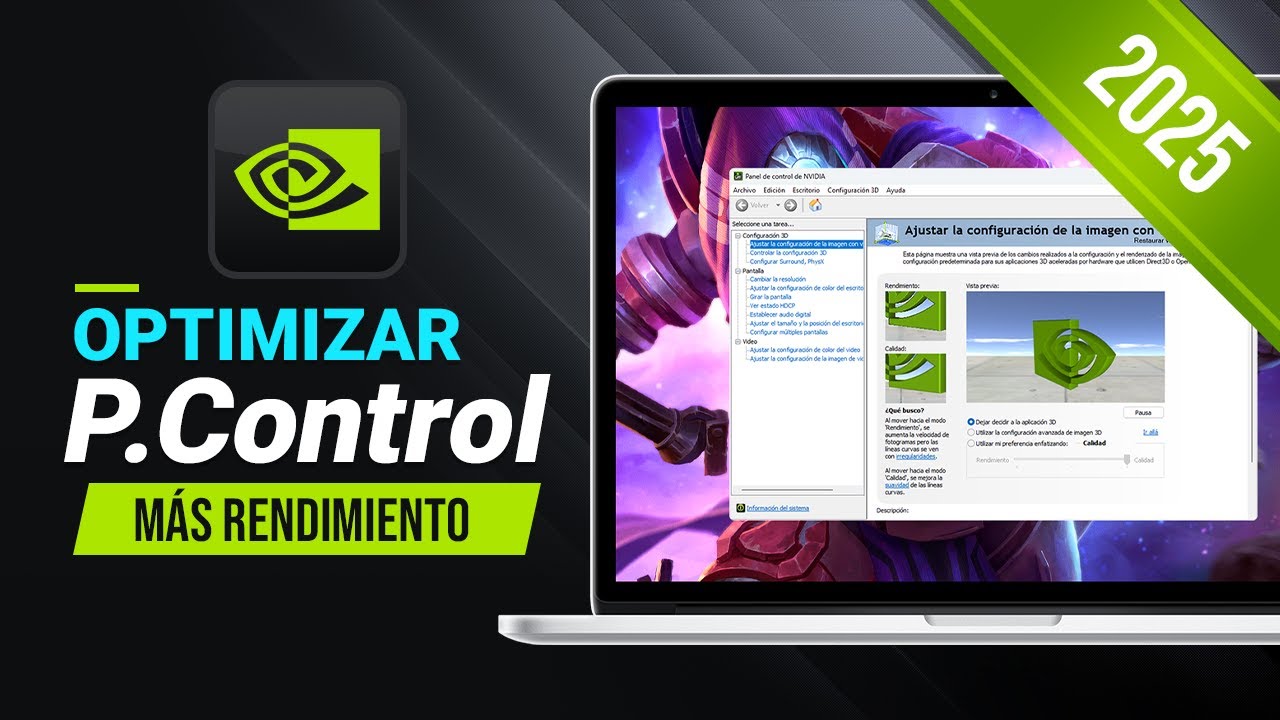 Cómo mejorar el rendimiento de la tarjeta de video nvidia, 2025