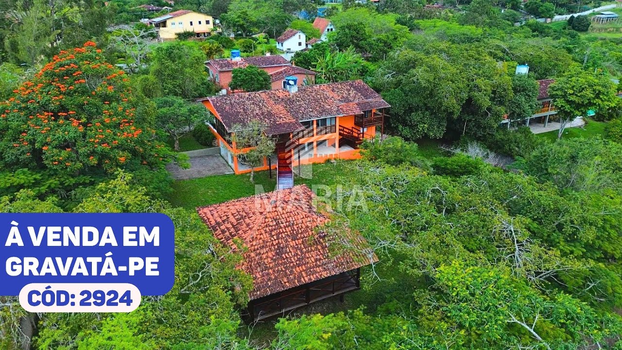 CHÁCARA À VENDA EM GRAVATÁ-PE COM AMPLO TERRENO #chácara 