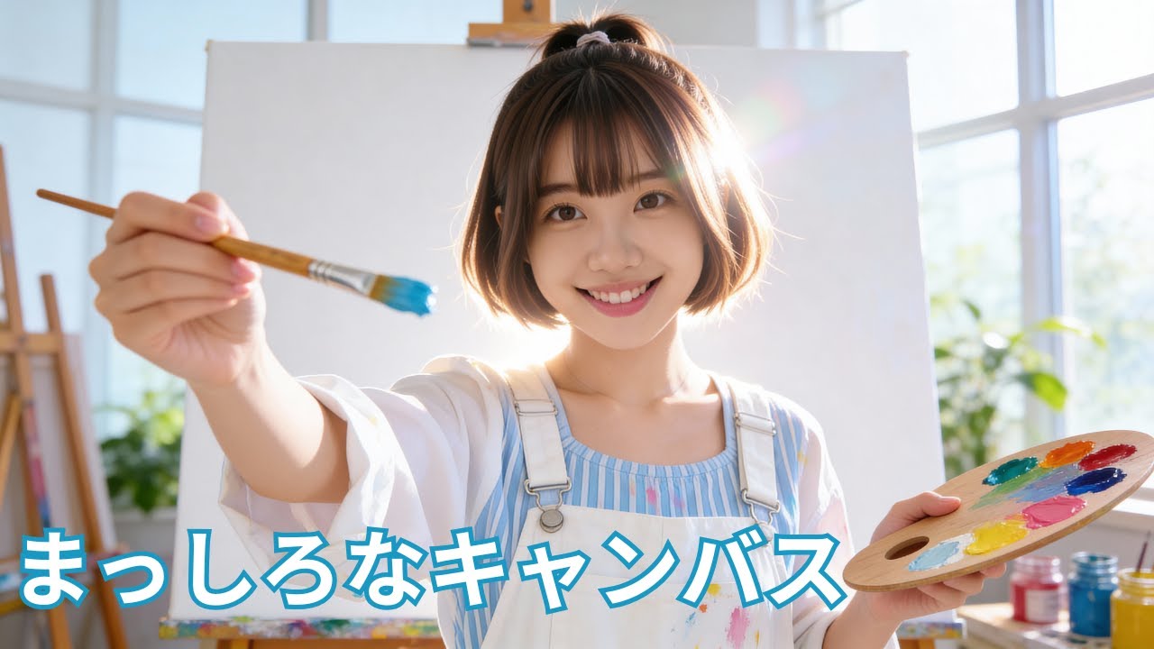 まっしろなキャンバス