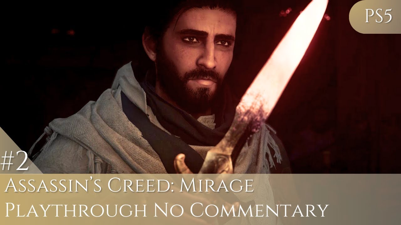 Assassin's Creed Mirage EP 2: Initiation & First Leap | No Commentary PS5 | Arabic Dub