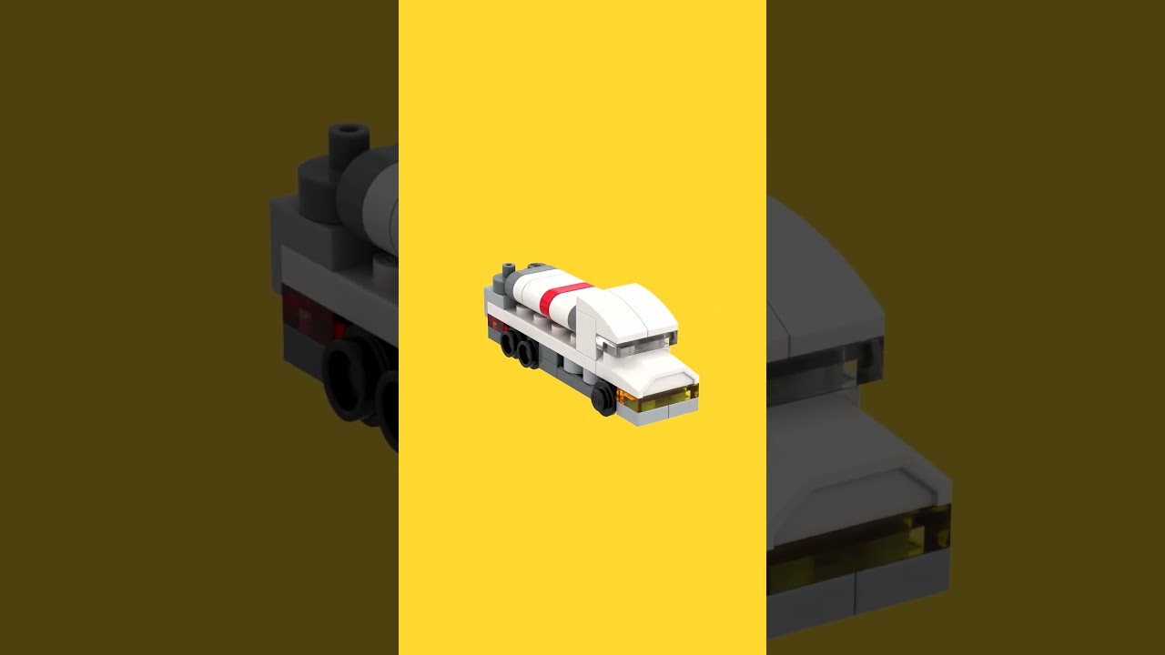 LEGO Micro Fuel Truck MOC - Speed Build Animation
