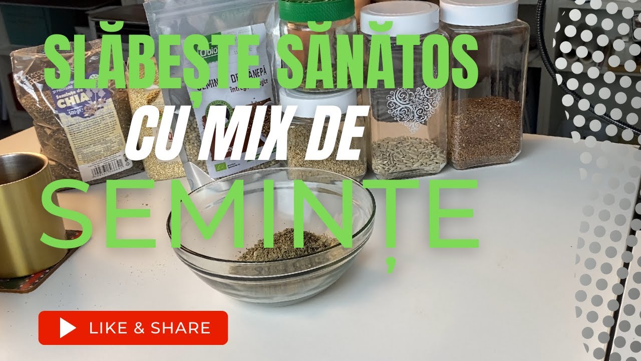 Slabeste sanatos cu Mix de Seminte esențiale pentru sanatate