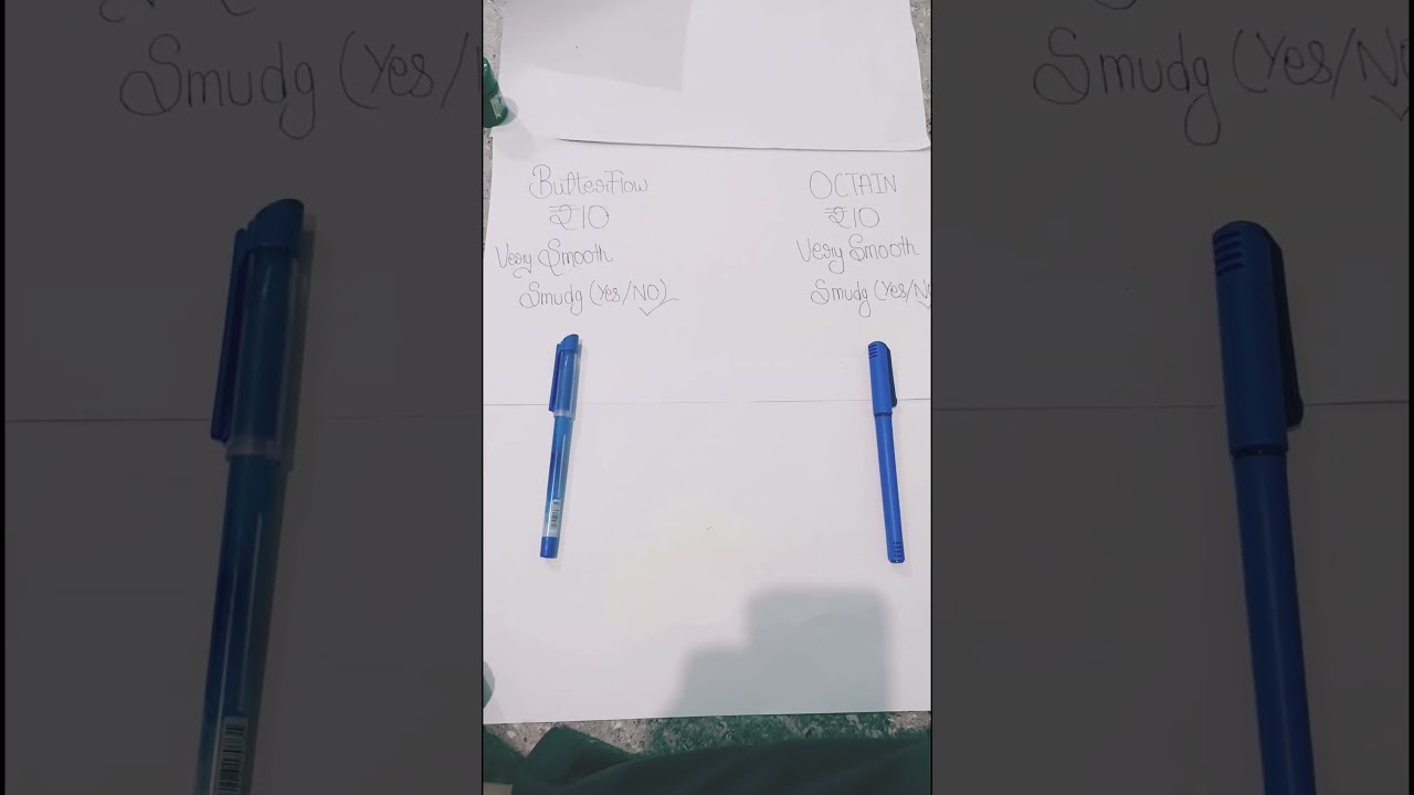 Cello butterflow vs octain classmate # pen # pen comparison 