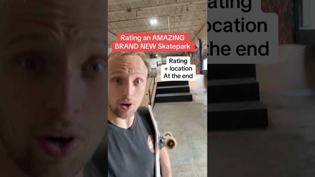 THIS SKATEPARK BLEW MY MIND🤯 #skateboarding #skatepark