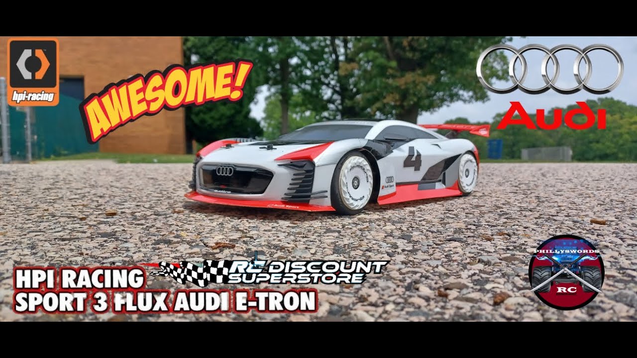 HPI Racing RS4 Sport 3 Flux Audi Speed ​​Run BEAST