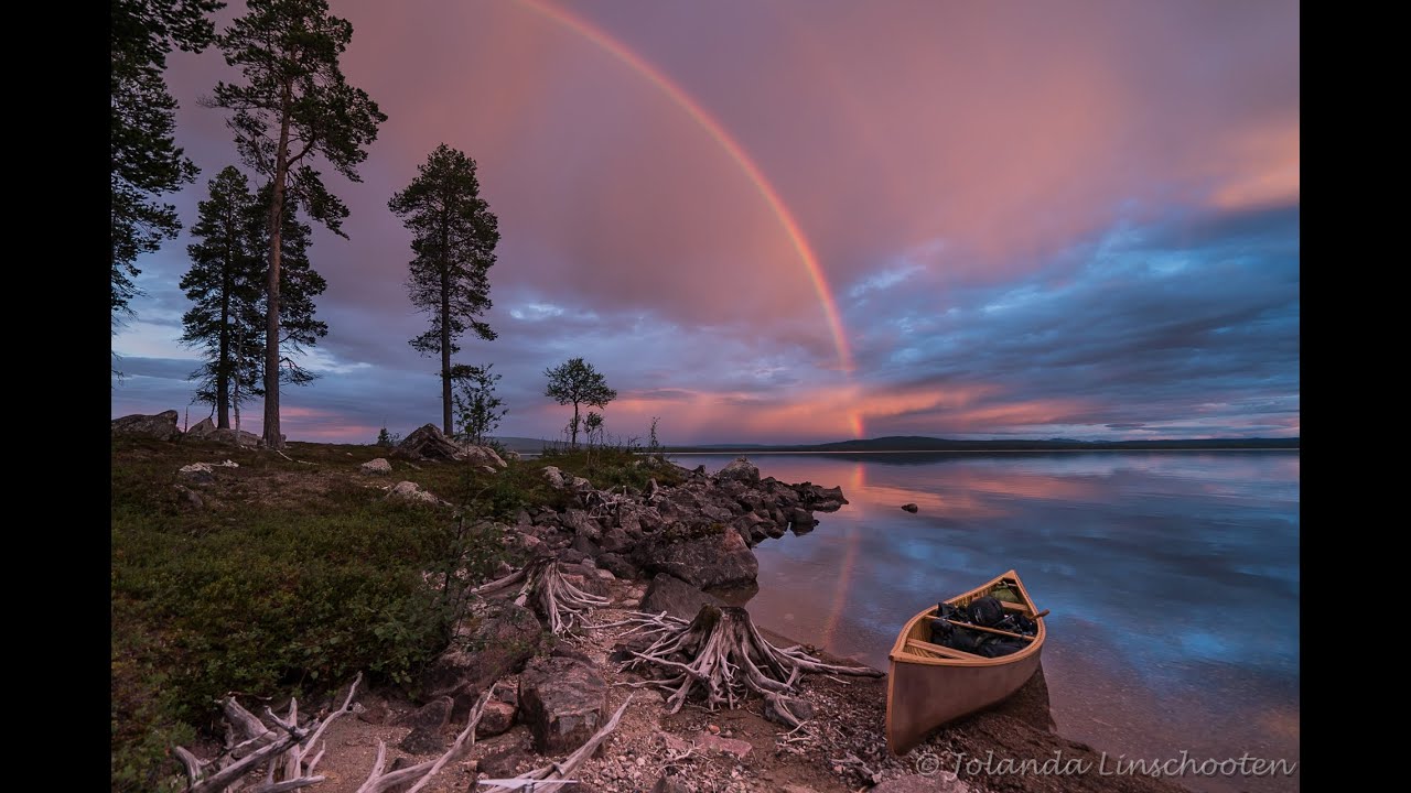 Traditional wood canvas canoe building & adventure SWEDEN