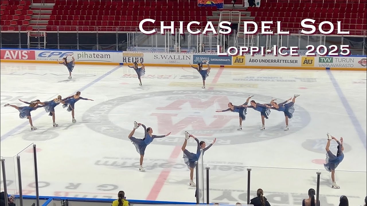 Chicas del Sol - Loppi-Ice 2025 - Synchronized skating