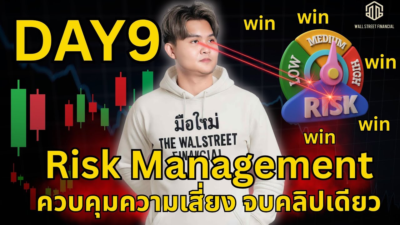 Risk Management Forex Day.9(ซีรีย์มือใหม่)l THE WALLSTREET FINANCIAL