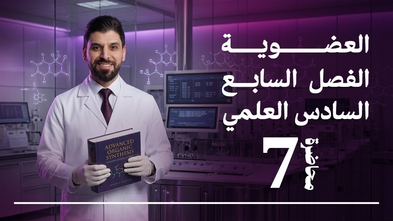 الكيمياء | الفصل السابع - المحاضرة السابعة | الكيمياء العضوية | السادس العلمي |نور الدين الدليمي