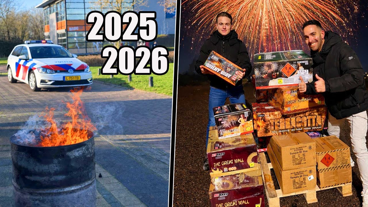 Vuurwerk Compilatie 2025/2026 | OUD EN NIEUW