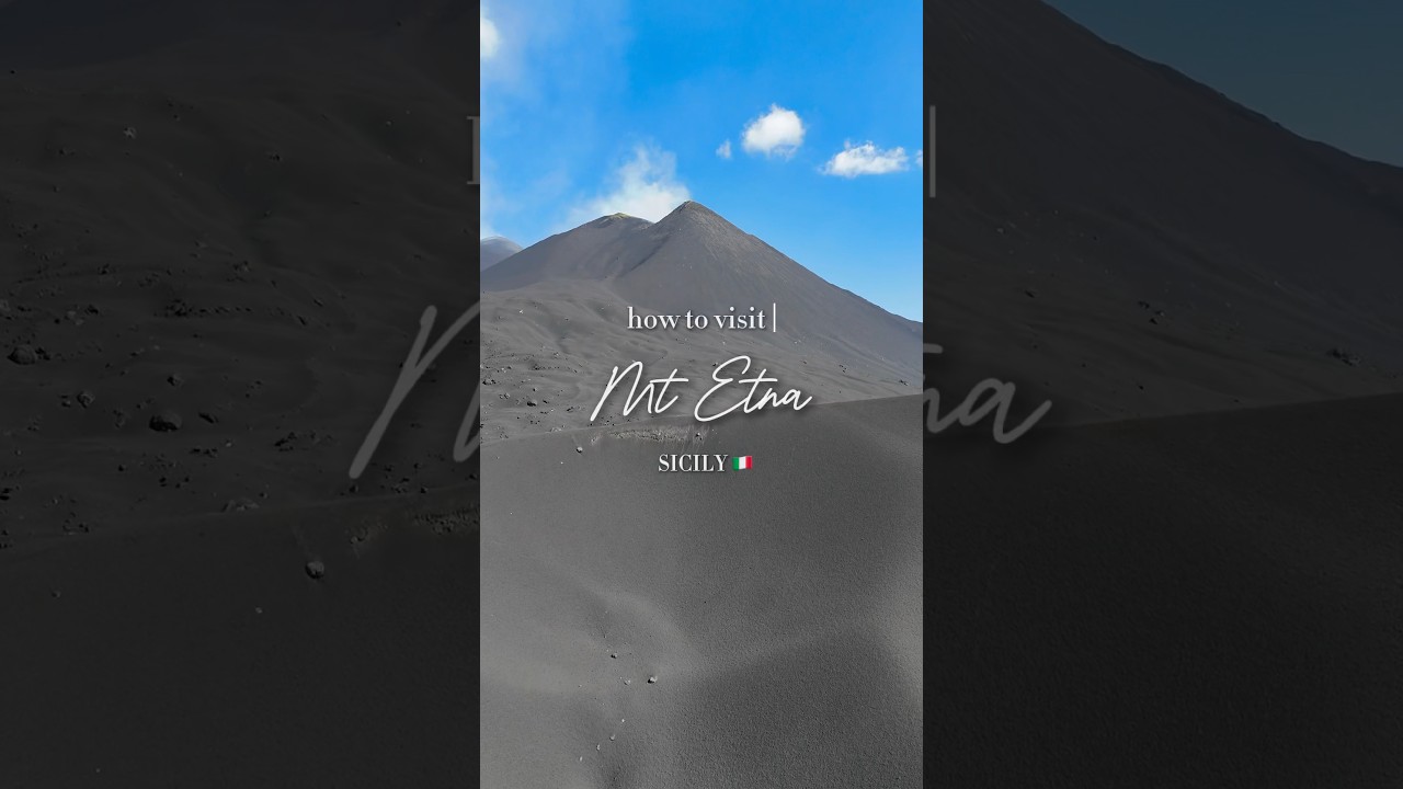 How to Visit Mt Etna in Sicily 🌋  #volcano #sicily #adventuretravel #etna #visitsicily
