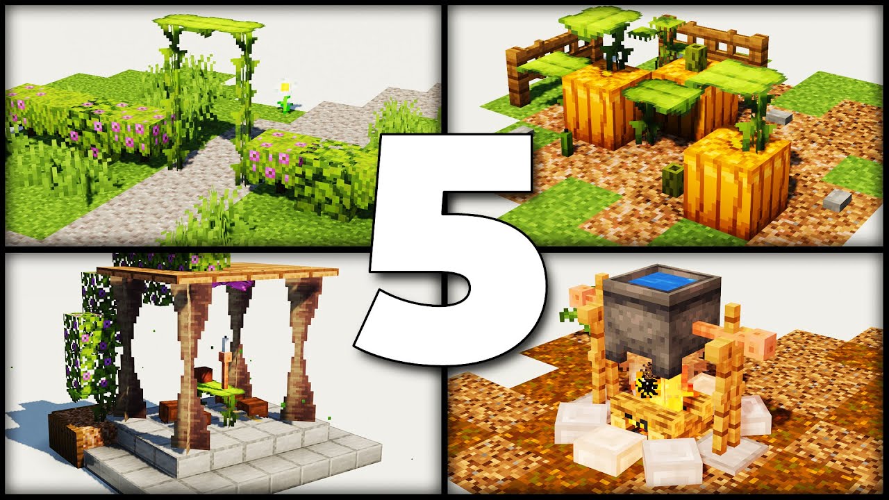 5 Dinge die du in Minecraft 1.17 bauen kannst 5️⃣ Minecraft Bauideen Crocodileandy