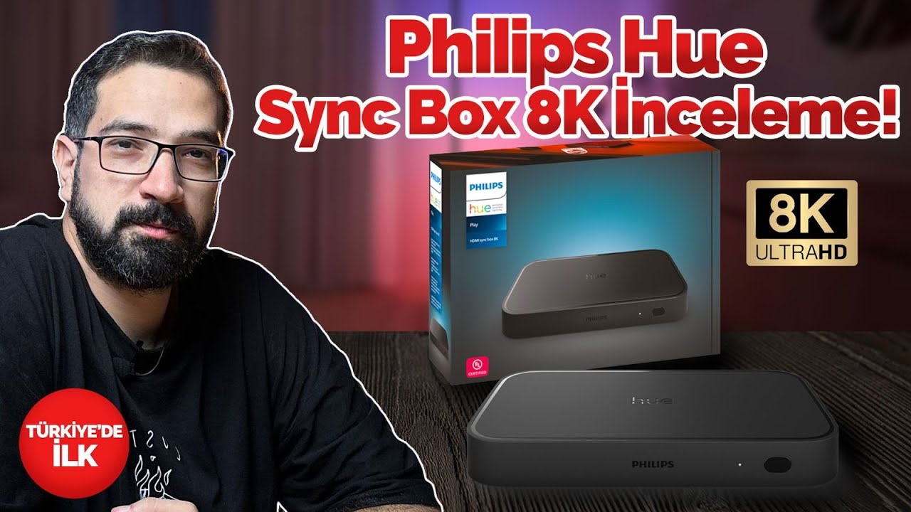 Philips Hue HDMI Sync Box 8K İnceleme!