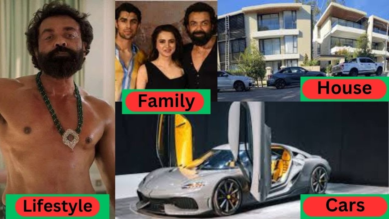 Bobby Deol Lifestyle 2024, Wife, Income, House, Cars, Family, Biography, Animal, Salary & NetWorth