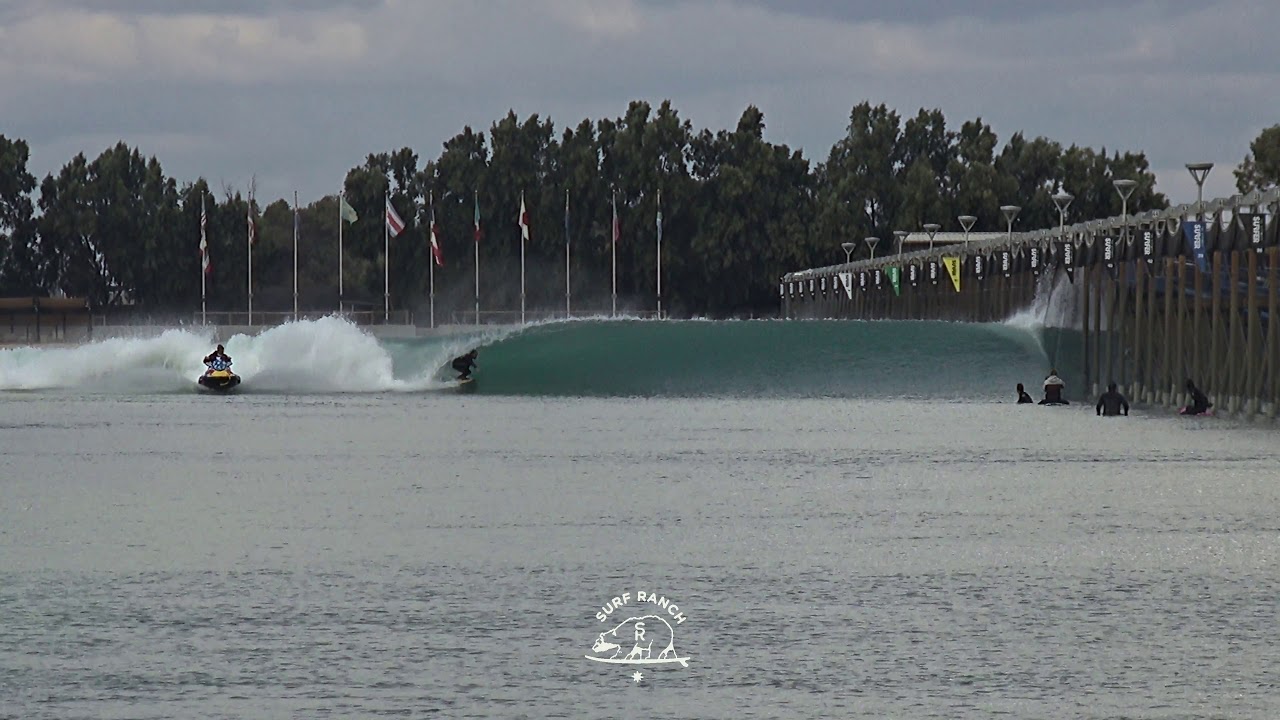 A Left at the Surf Ranch - Air Drop From The Lip to a Tube