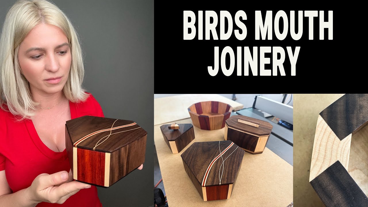 Создавайте классные вещи с BIRDS MOUTH JOINERY. Как сделать красивую деревянную шкатулку