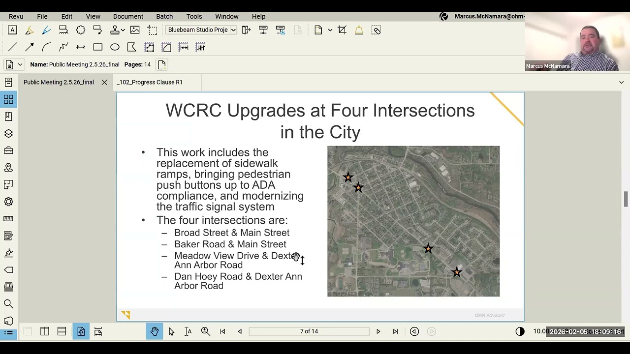 February 5, 2026 Summer 2026 Road Construction Presentation