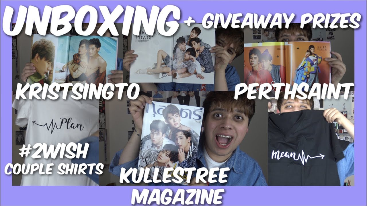 Unboxing - Kullestree Magazine - MeanPlan Couple Shirts - SingtoKrist Kazz Magazine (+ Giveaway)