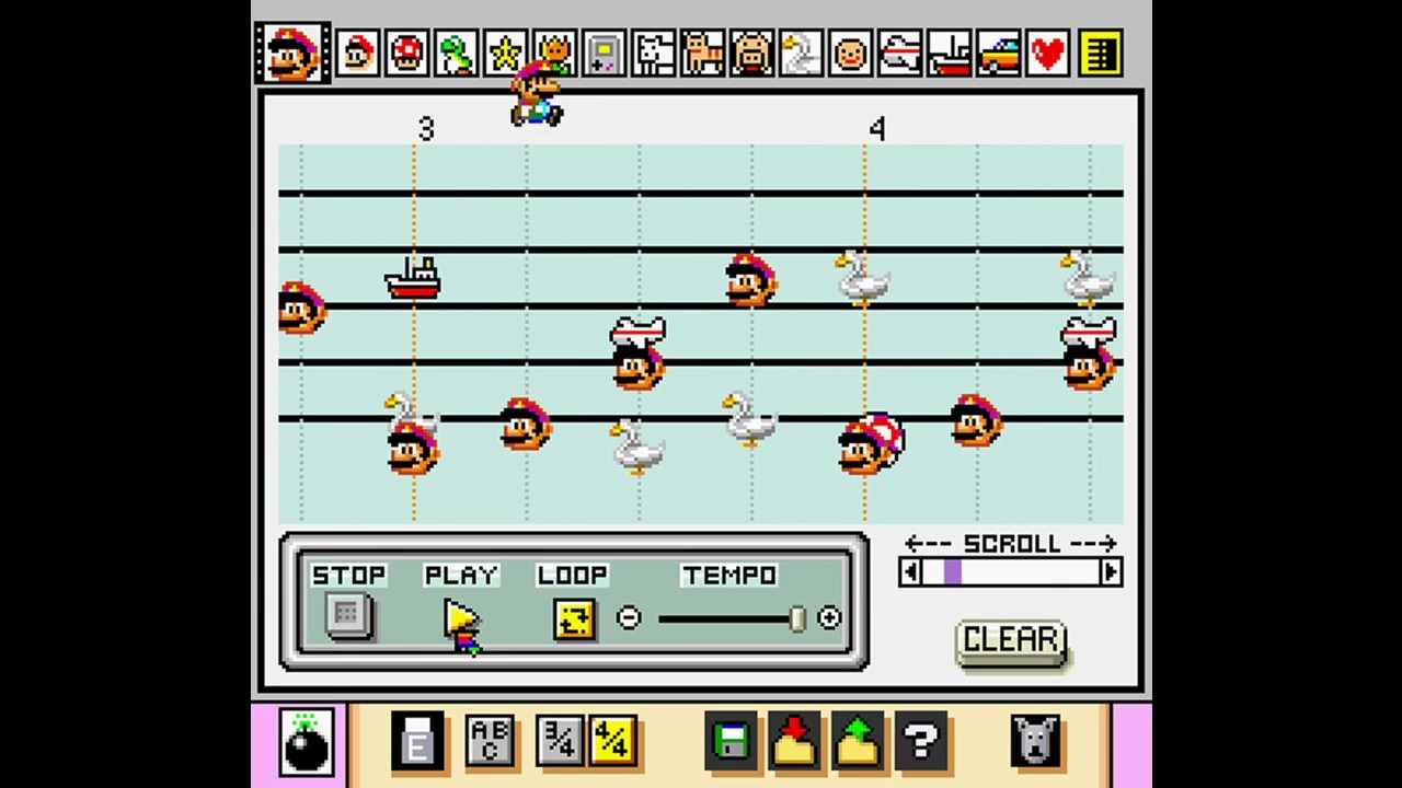 Dubmood - ST Style (featured in Lyle in Cube Sector) on Mario Paint