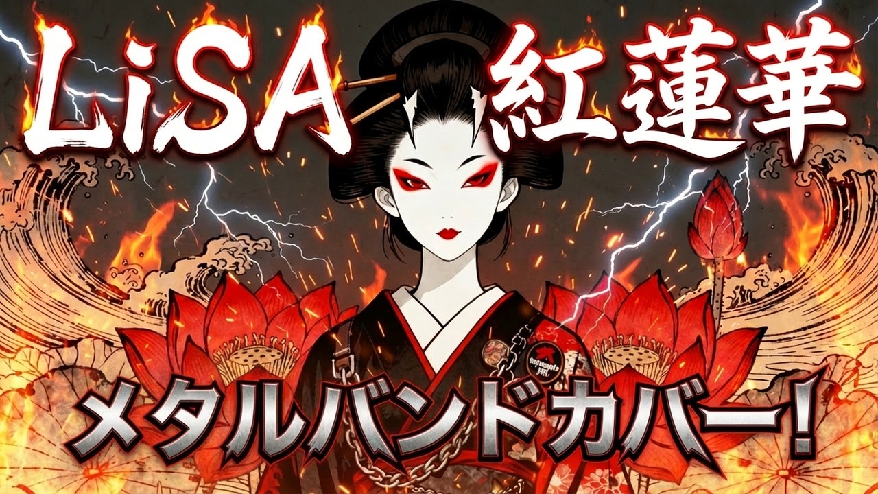 紅蓮華 (LiSA) | 鬼滅の刃 OP (Gurenge / Demon Slayer Metal Cover)