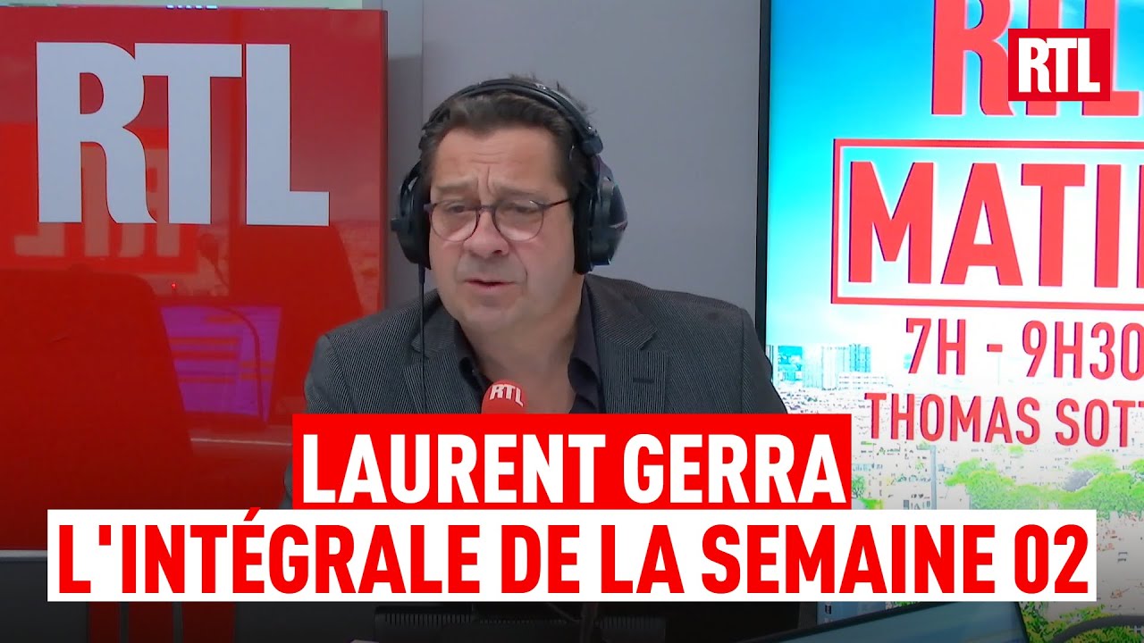L'intégrale de Laurent Gerra dans RTL Matin : semaine 02 (2026)
