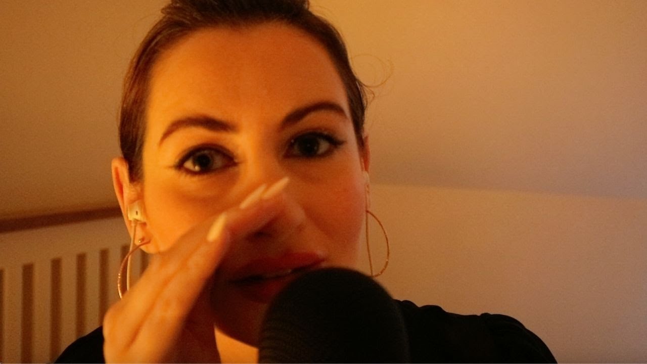 ASMR - MUITOS SUSSURROS INAUDÍVEIS (SONS DE SK, TK, LA E SONS DE BEIJINHOS ♥) | SOLANGE PRATA