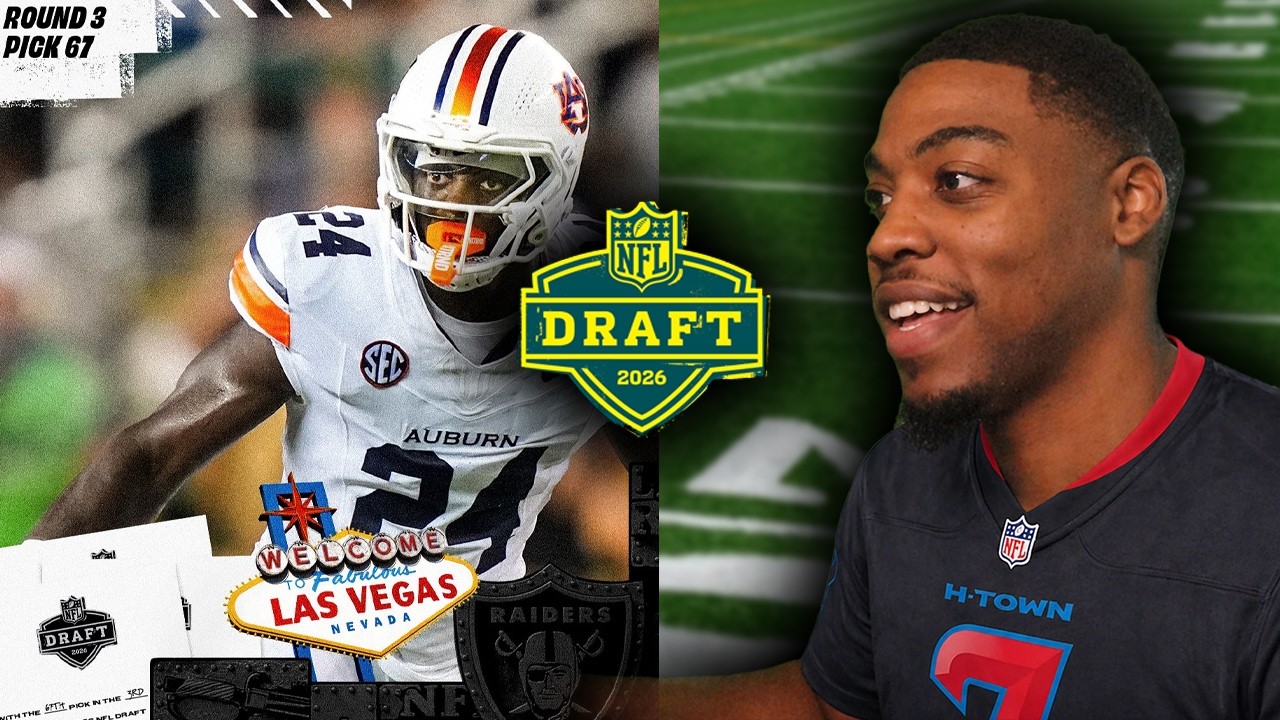 Keyron Crawford Highlights Reaction | Las Vegas Raiders - NFL Draft 2026