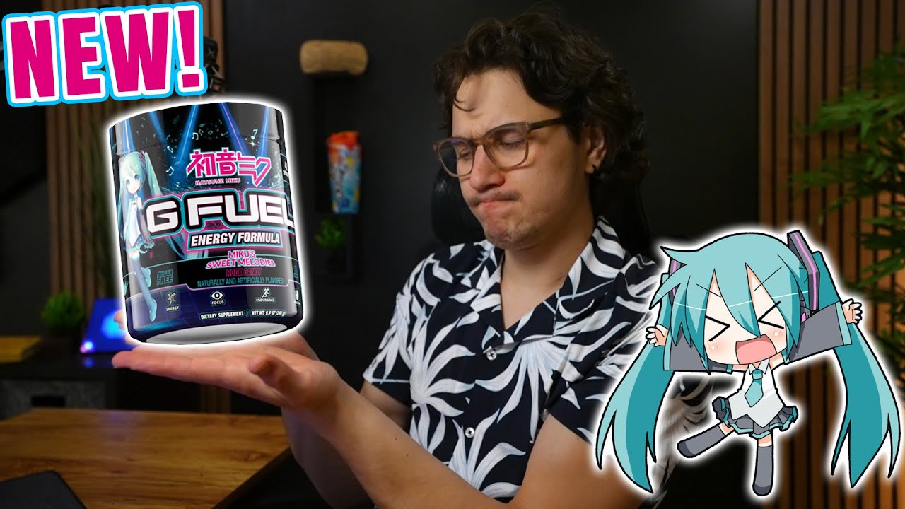 New Hatsune Miku GFUEL Flavor LEAKED!