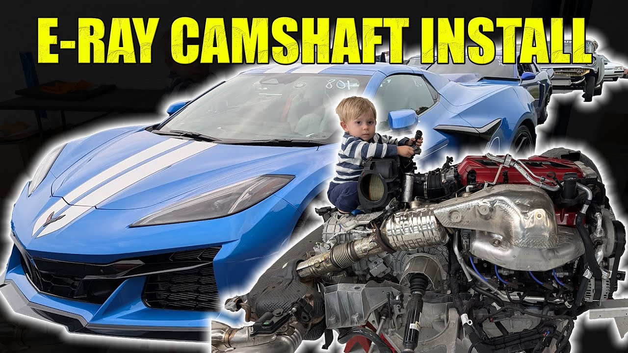 2025 Corvette E-Ray Gets The CSP Big Boy Camshaft - And More!