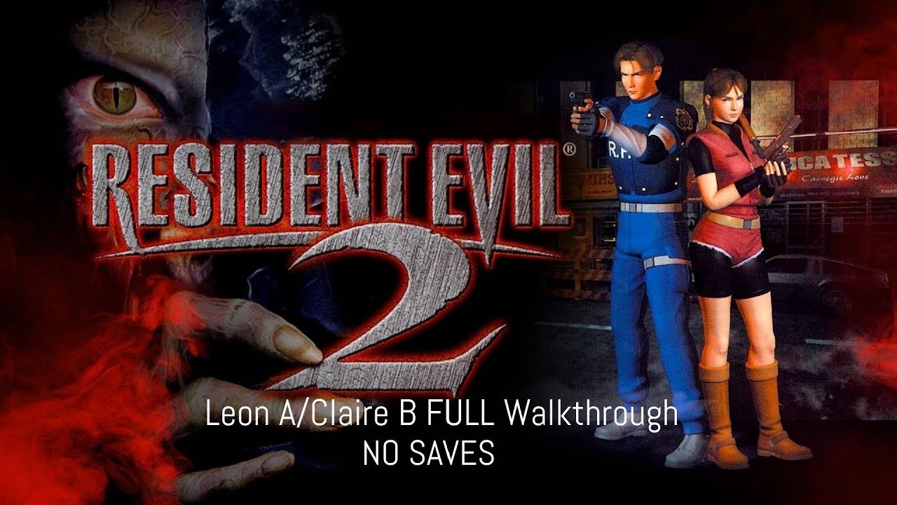 Resident Evil 2 Leon A/ Claire B FULL No Save Walkthrough