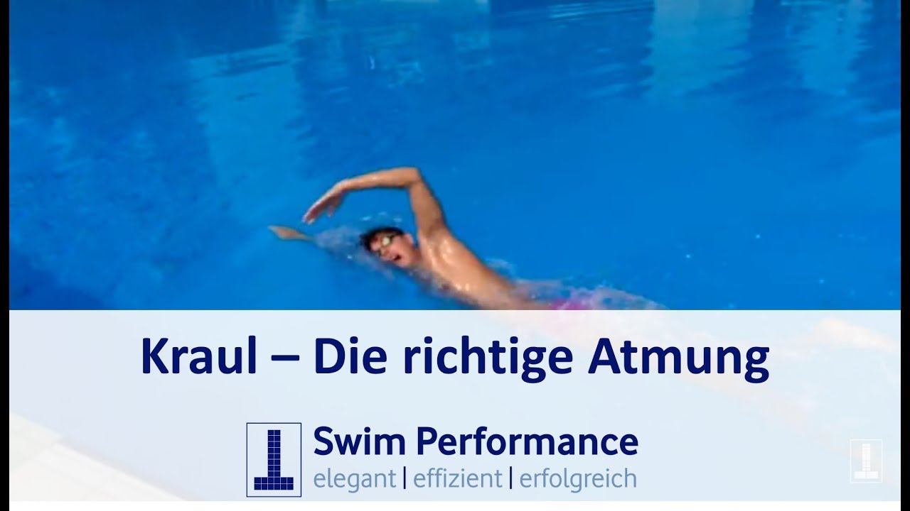 Die richtige Kraul Atmung erlernen/ Correct breathing in freestyle swimming english subbed!