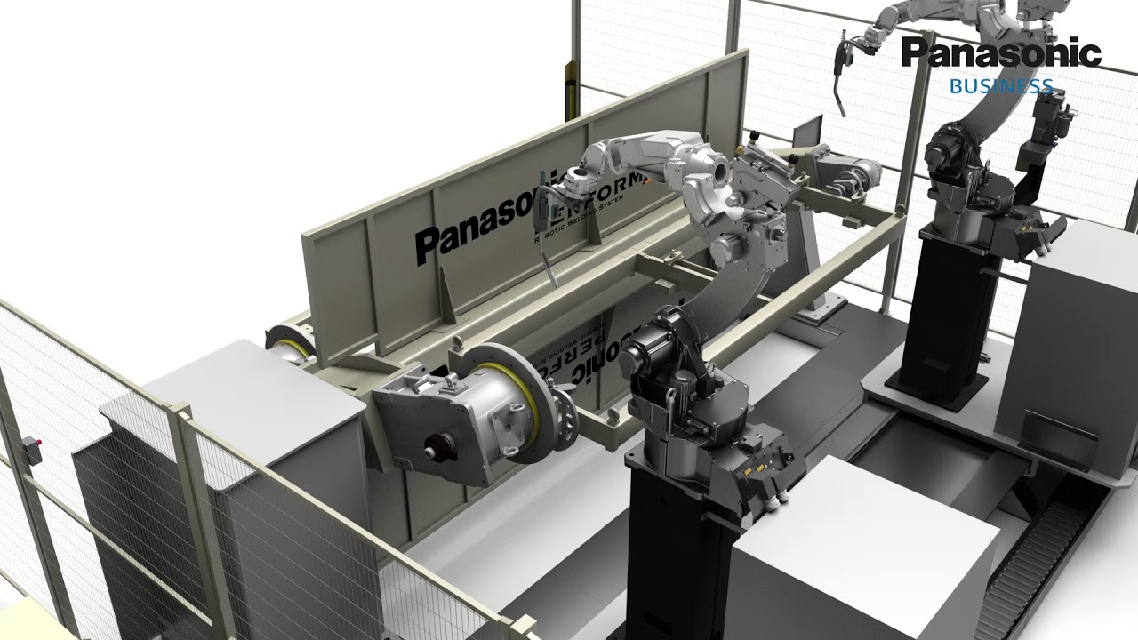 Сварочная система PA FW 3PD S 2R на базе сварочного робота Panasonic