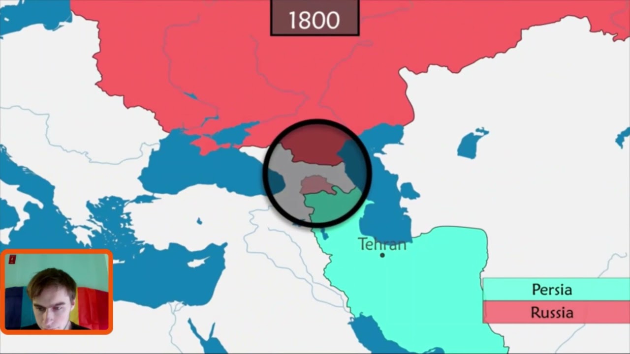 Reacting to Geo History: The Russian Empire - Summary on a map