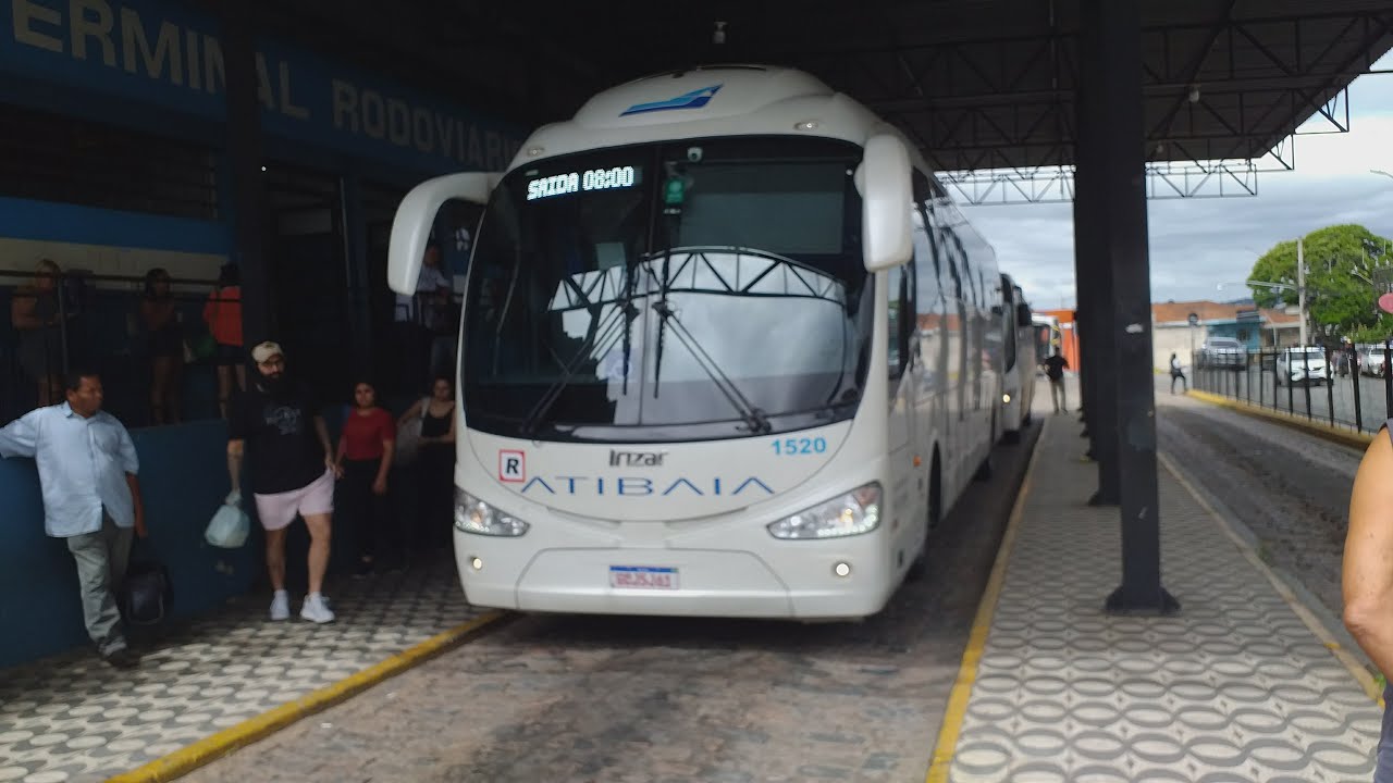 VIAGEM COMPLETA : VIAÇÃO ATIBAIA 1520 : SÃO PAULO - SP A ATIBAIA - SP